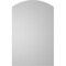 Ekena Millwork Arch Top Surface Mount PVC Gable Vent: Functional, w/ 2"W x 2"P Brickmould Sill Frame, 14"W x 22"H GVPAR14X2203SF - alternate 3